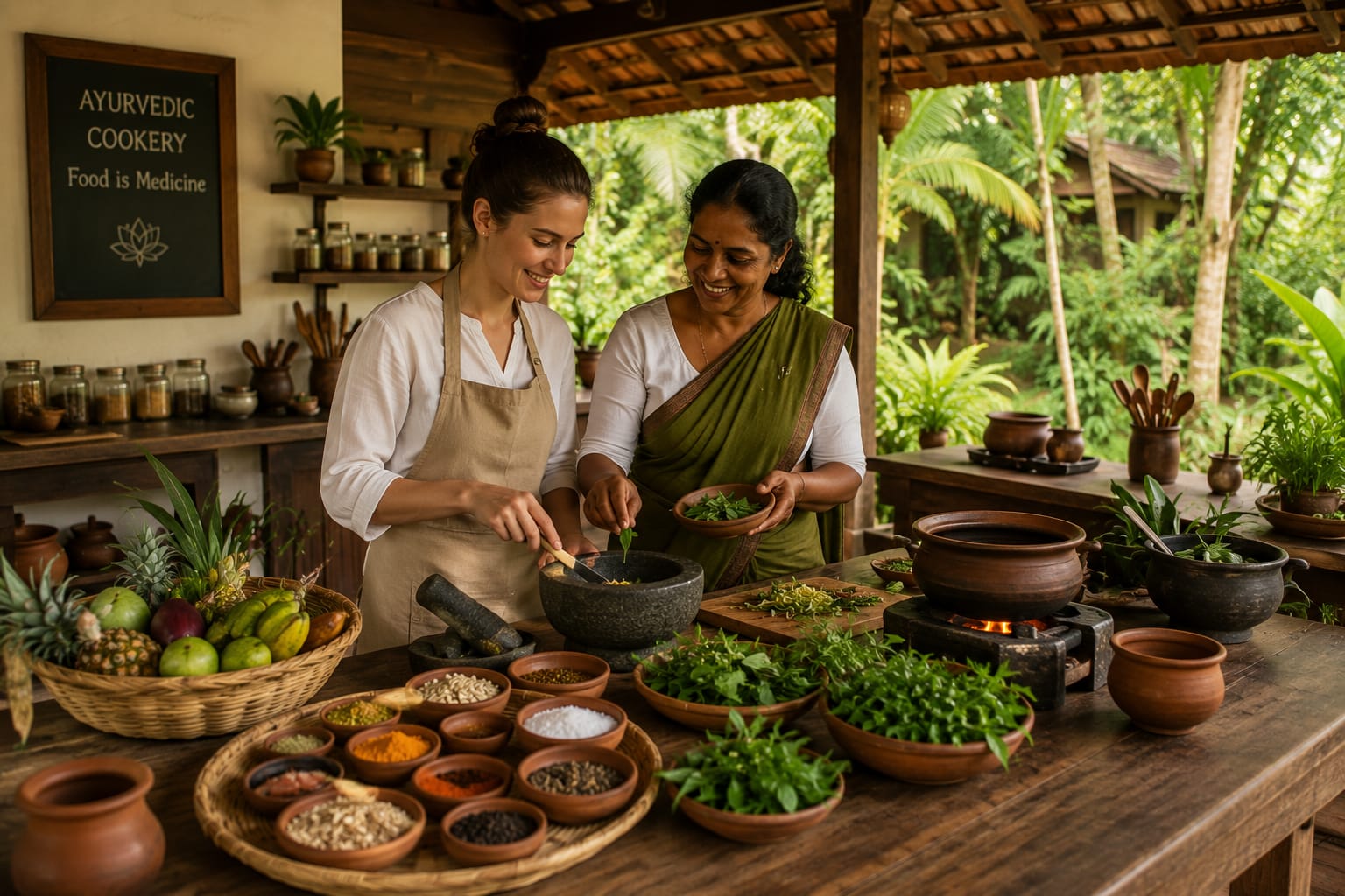 Ayurvedic cookery experience